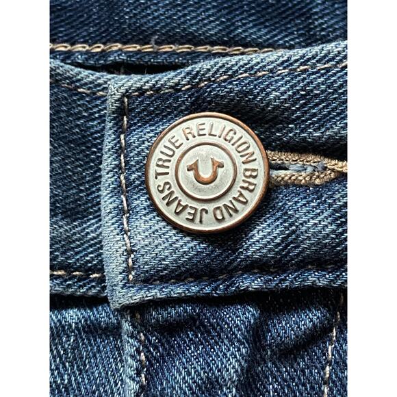 TRUE RELIGION 'Cameron' Slim Boyfriend Jeans sz 30 (actual 35W) - Picture 7 of 16